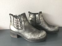 Venezia Stiefelette silbermetallic,Gr 39 Bayern - Erlangen Vorschau