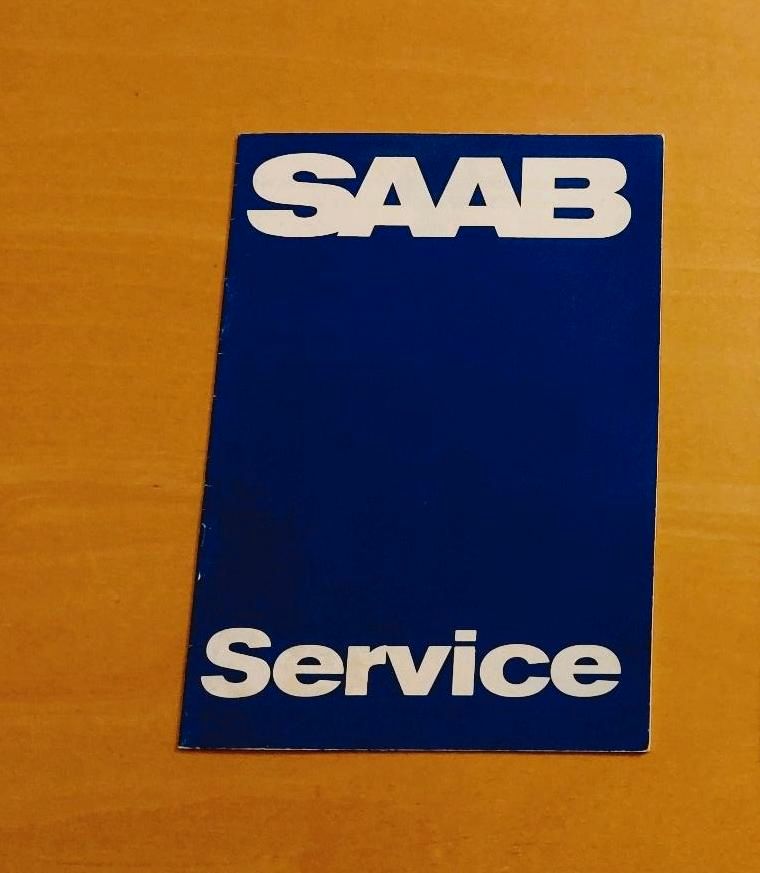 Saab Service Händler Verzeichnis von 1986 für Oldtimer Fans in Leverkusen