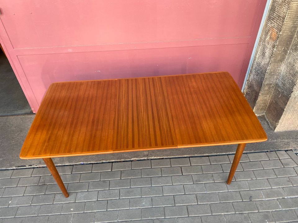 ◤ Esstisch Gustav Bahus Norwegen Tisch bis 220cm ausziehbar Dänemark Teakholz mid century danish Design table dinning vintage in Berlin