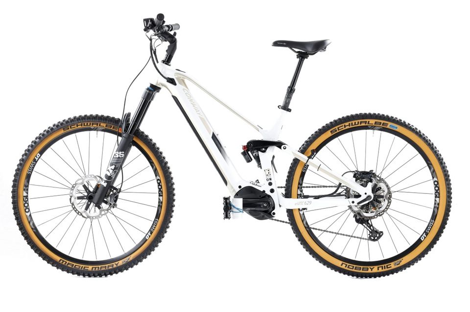 Conway eWME 629 - 2021 - 44 cm | nur 113 km | Shimano EP8 (85 Nm) 630 Wh | UVP 5.799 € | 1 Jahr Garantie | E Bike Fully E-Mountainbike in Ottobrunn