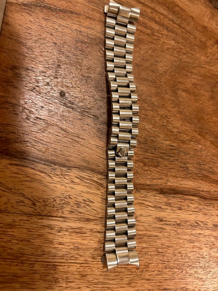 Rolex Präsident 750 weissgold armband in Pohle