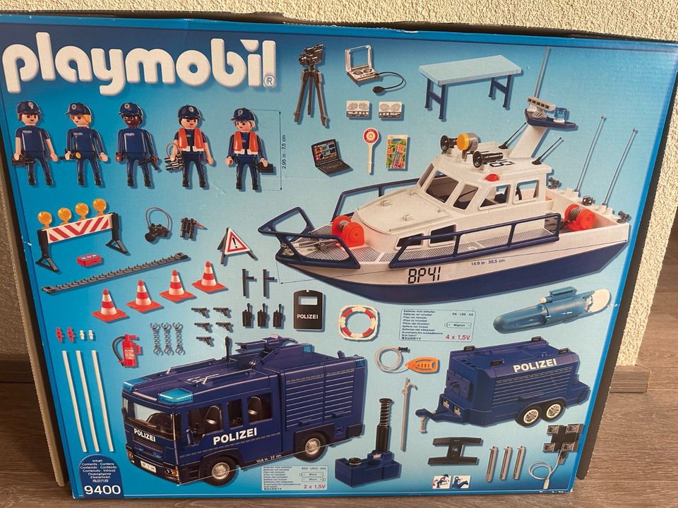 Playmobil 9400 - Bundespolizei - Großeinsatz in Rüsselsheim