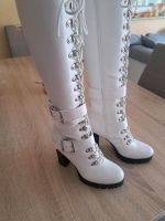 DAMENSTIEFEL  Größe 38 Farbe weiss Sachsen - Hoyerswerda Vorschau