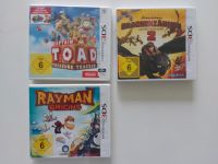 Nintendo 3DS Spiele Rayman Toad Drachenzähmen Nordrhein-Westfalen - Solingen Vorschau