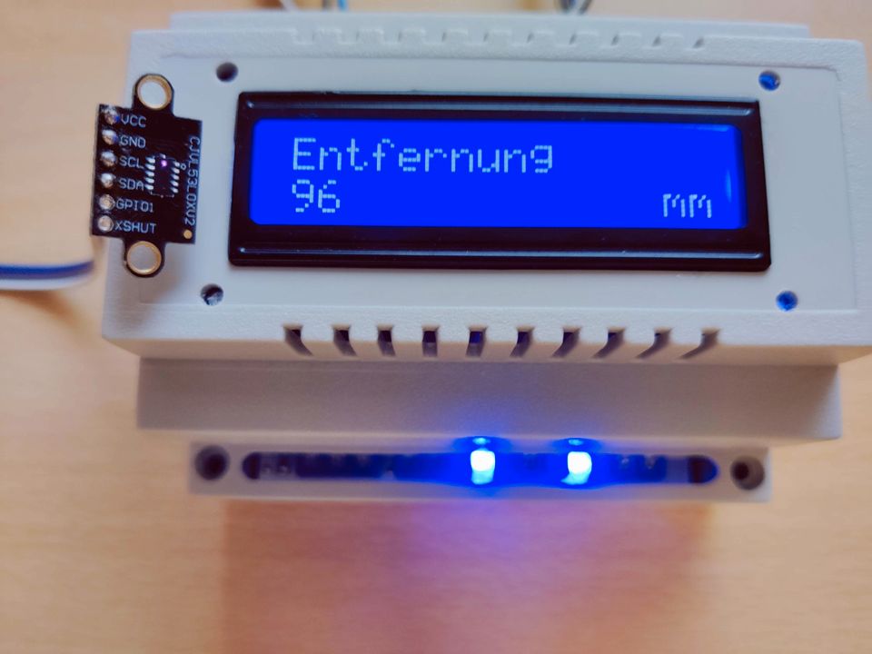 Entfernungsmesser DIN-Schienenmontage 10–1200 mm 4 Relays 2 Alarm in Rosenheim