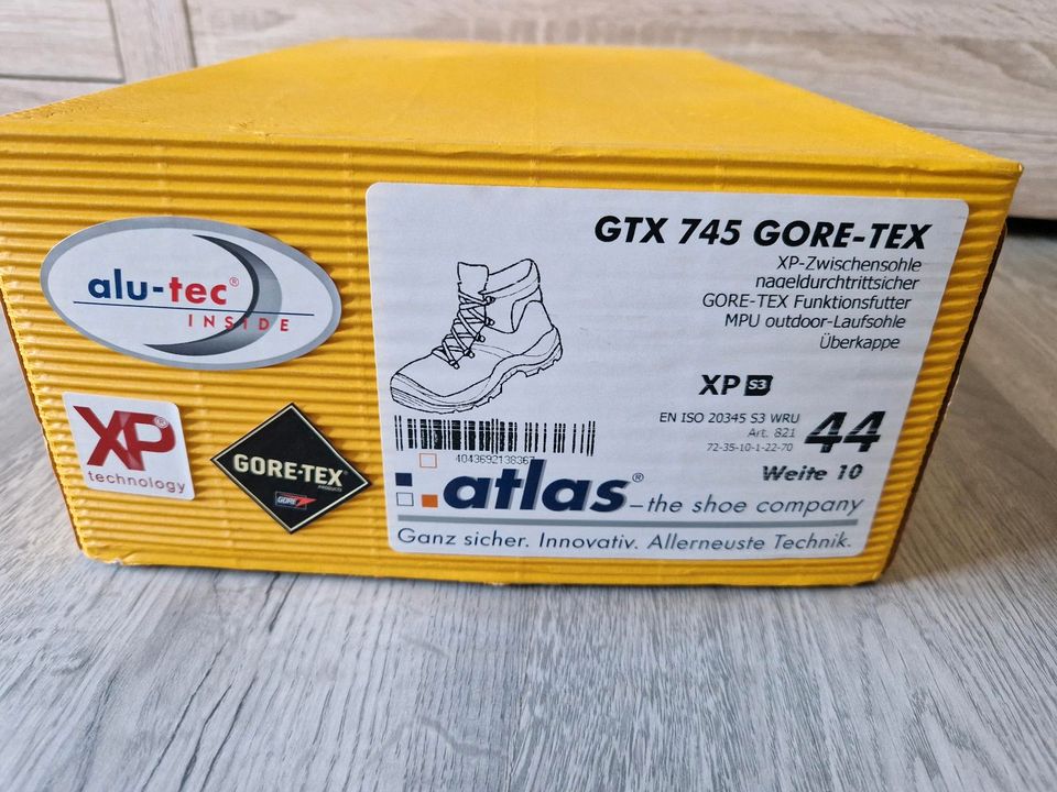 Sicherheitsschuhe Atlas GTX 745 Gore Tex in Düsseldorf