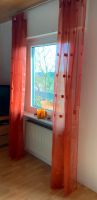 Vorhangschals rot transparent,  2x 2,45m 245 cm und 2x 238,5 cm Hessen - Eppstein Vorschau