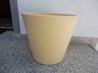 Übertopf Keramiktopf Blumentopf Blumenkübel gelb 25 cm Bayern - Nordendorf Vorschau