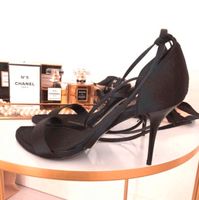 Neu! Zara Gr.40 Edle High Heels Schwarz Sandalen Niedersachsen - Peine Vorschau