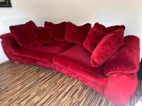 Big Sofa Samt Rot Häfen - Bremerhaven Vorschau