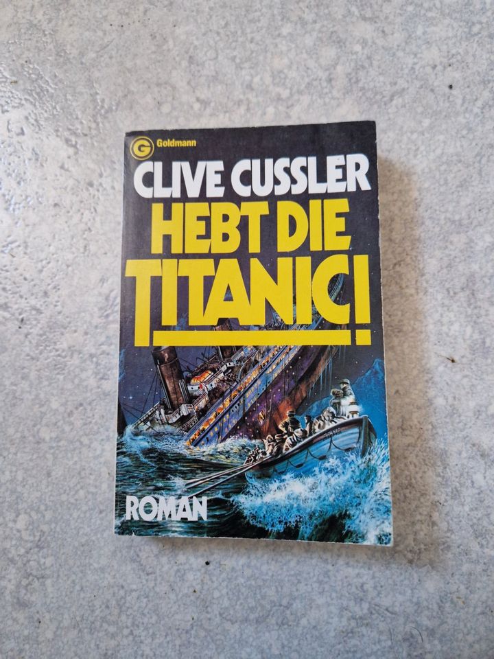 Clive cussler "Hebt die titanic" Buch in Wohlbach