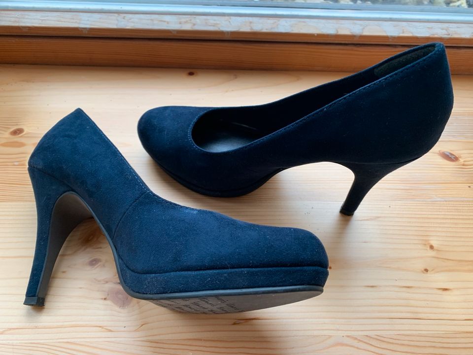 Tamaris Pumps High Heels Gr. 38 blau in Burghausen