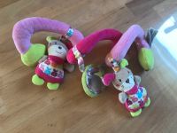 Greifling Rassel Kette für Kinderwagen oder Maxi Cosi Pink Rosa Nordrhein-Westfalen - Rödinghausen Vorschau