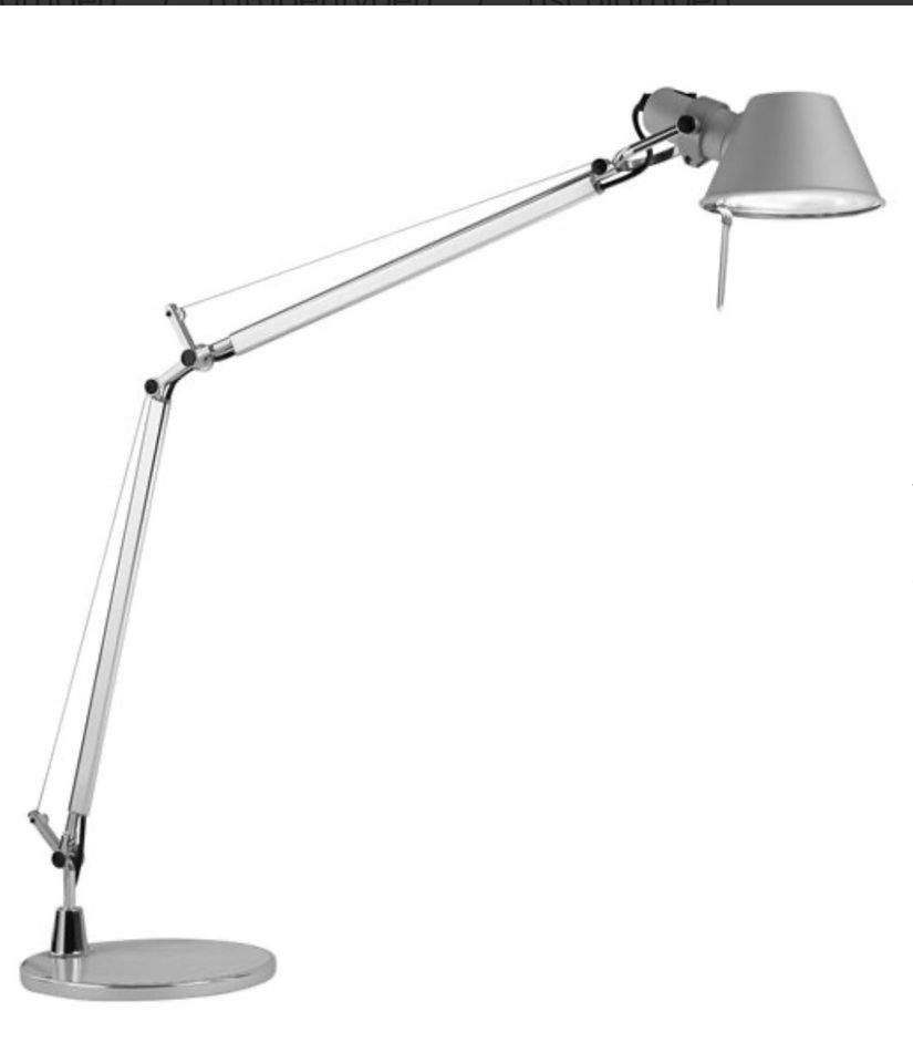 Artemide Tolomeo Schreitischleuchte - Tavola - silber/blau in Berlin