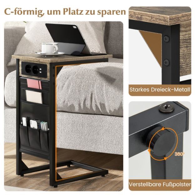 Beistelltisch Set mit Steckdose, NEUWARE, 85€* in Köln