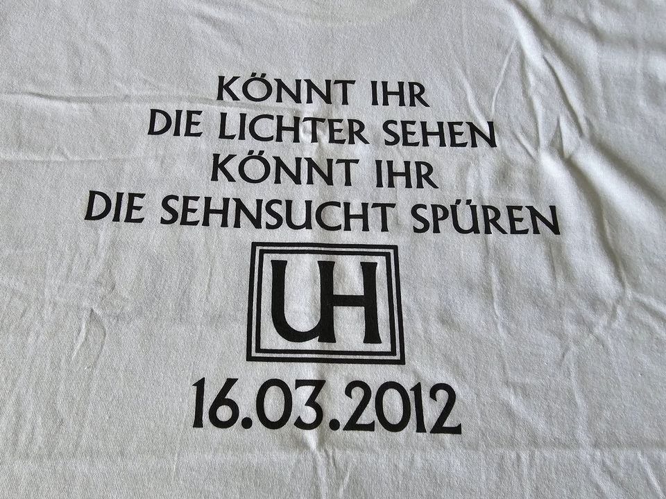 T-Shirt von Unheilig Lichter der Stadt Größe XL Zustand neu in Chemnitz