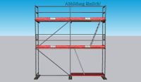 Layher-Gerüst Komplettpaket 32qm Länge5,17m x6,3mArbeitshöhe-MJ-UC-NEU - 30qm, 35qm, 40qm Hessen - Eschenburg Vorschau