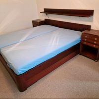 Doppelbett mit Ablage und Bettkasten aus Mahagoni Berlin - Spandau Vorschau