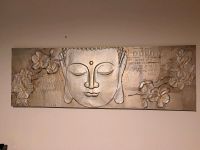 Schönes Wandbild mit Buddha Silber Gold Baden-Württemberg - Immenstaad Vorschau