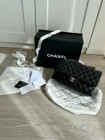 Chanel Flap Bag Medium Caviar Leder schwarz, silber HW | Full Set Bayern - Bayreuth Vorschau