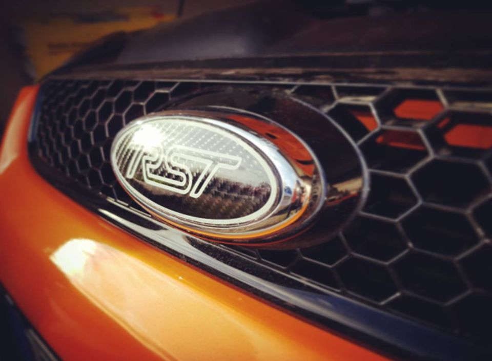 Ford Focus 3D Gel-Aufkleber Gel-Embleme für Front,Heck,Lenkrad in Vechelde