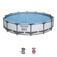 Pool Bestway (427 x 84 cm) - (56595) - (rund, weiß) Nordrhein-Westfalen - Gronau (Westfalen) Vorschau