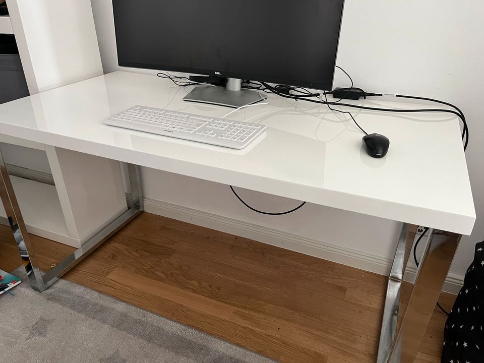 Schreibtisch weiß hochglanz in Hannover