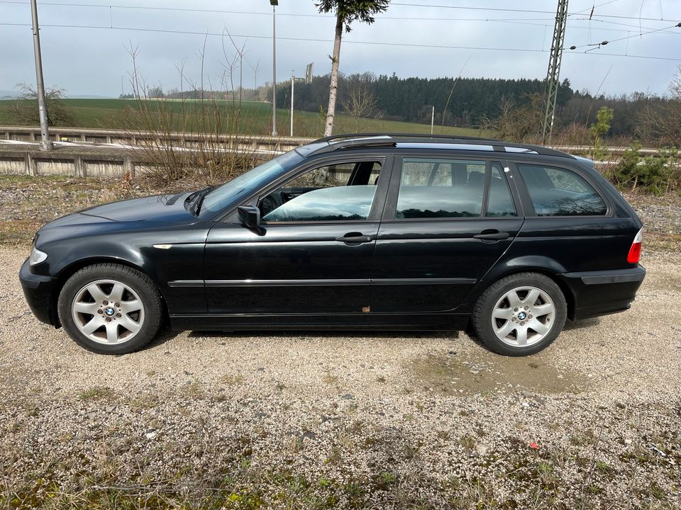 BMW 320d E46 *TÜV NEU*AHK*Schiebedach in Wemding
