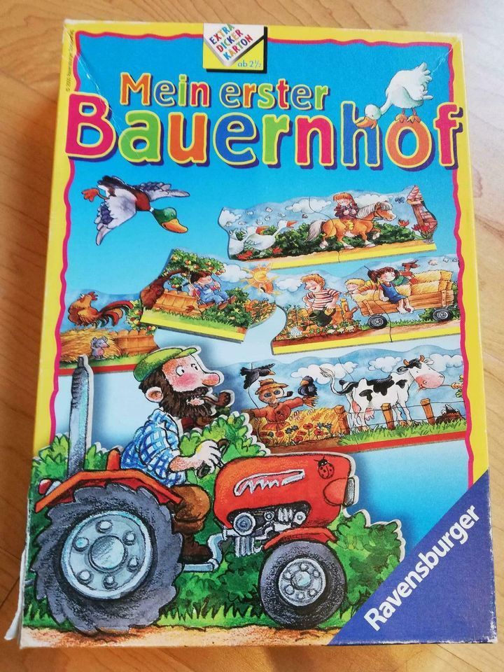 Ravensburger Mein erster Bauernhof Puzzle Spiel 24 Legekarten in Ranstadt