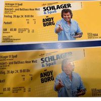 Zwei Eintrittskarten Schlager und Spaß mit Andy Borg Sachsen - Lichtenstein Vorschau