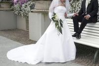 Schuterfreies Brautkleid Hochzeitskleid 38/40 von Miss Kelly Baden-Württemberg - Eisingen Vorschau