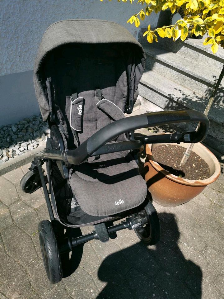 Joie Kinderwagen Buggy Kombi babywanne chrome dlx schwarz grau in Steinach b. Straubing