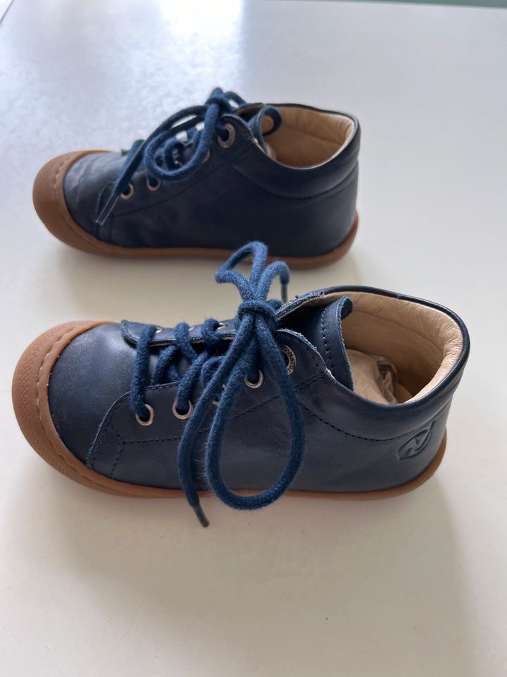 Halbschuh Naturino Coco, navy, Leder, Größe 24, neu + ungetragen in Kassel