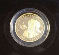 250 Dollar Gold 999/1000 Cook Island Amerigo Vespucci (PP) Brandenburg - Großbeeren Vorschau