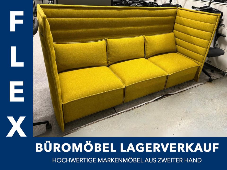 1x Vitra Alcove Highback Sofa Dreisitzer (NP 10.120€) in Karlsruhe