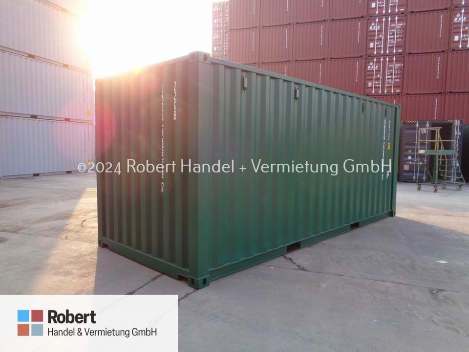 NEU 20 Fuß Lagercontainer, Seecontainer, Container; Baucontainer, Materialcontainer in Lindtorf