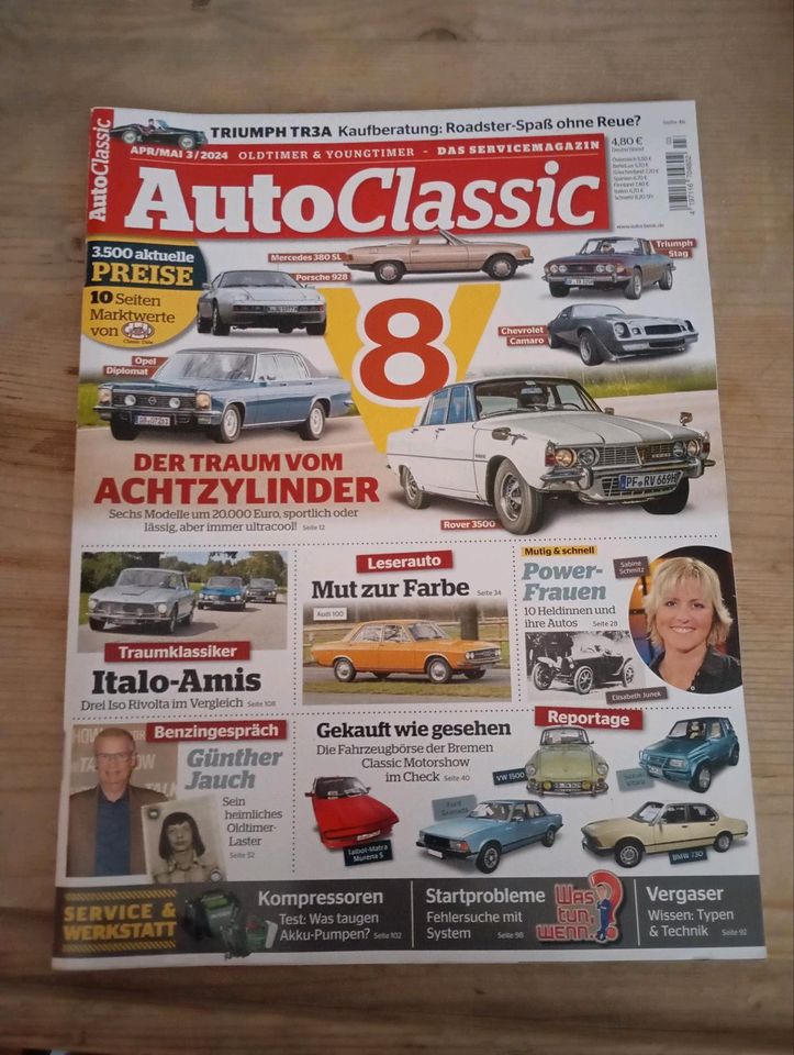 Autozeitschriften verschiedene März April 2024 in Augsburg