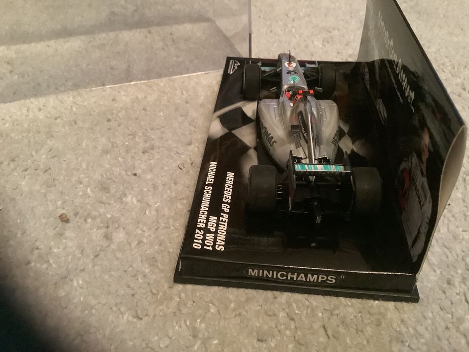 Michael Schumacher Collection Mercedes w01 back Michael Japan in Mittenwald