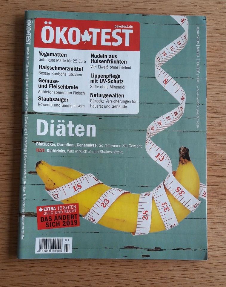 Öko-Test * Stiftung Warentest * Zeitschrift in Kabelsketal