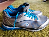 Power Sneaker Sportschuhe silber blau Gr. 45 Thüringen - Altenburg Vorschau