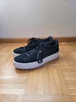 Puma Sneaker Schnürer Damen Schwarz Leder 42 Saarland - Homburg Vorschau