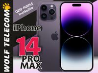 APPLE iPhone 14 Pro Max 128GB Deep Purple Lila MQ9T3ZD/A Neu +RG Rheinland-Pfalz - Mayen Vorschau