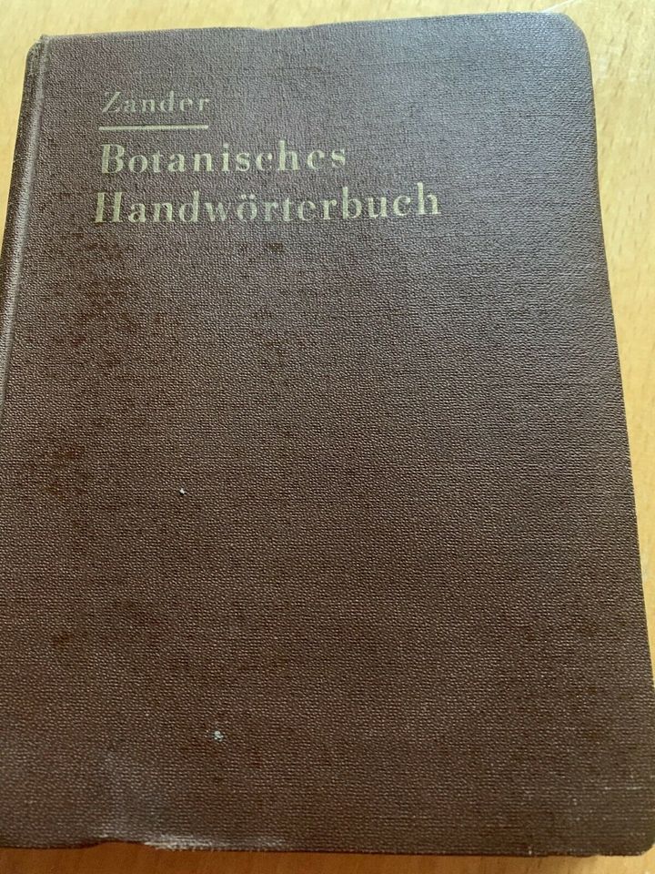 Botanisches Handwörterbuch für den Pflanzenbau in Kayhude