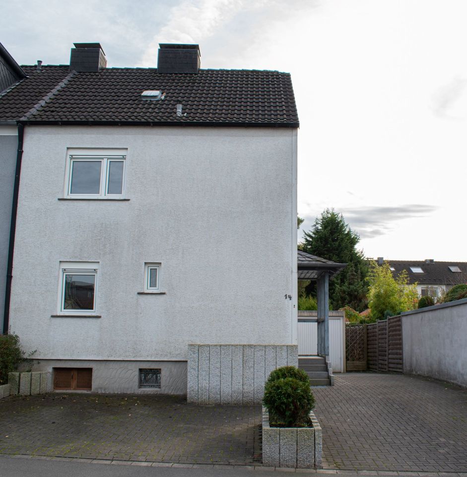 Reihenendhaus in Dortmund Kley mit Garten, neuer Heizung und Ausbaureserve in Dortmund