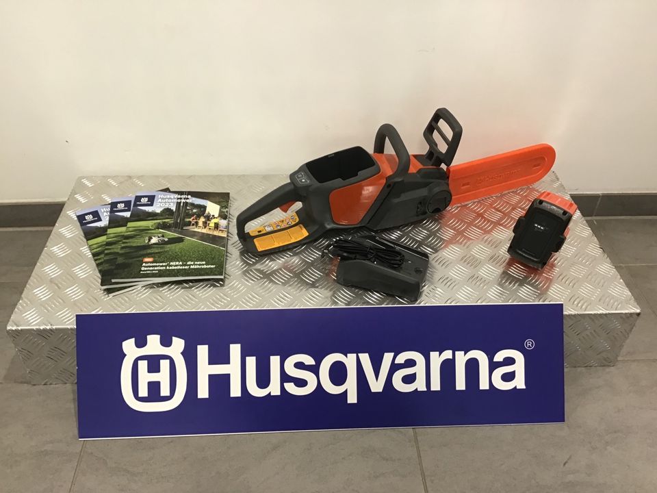 Husqvarna Akku Kettensäge 120i Satz Art.Nr.: 9670982-02 in Hillerse