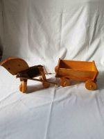 Holz Pferd mit Wagen +Montessori+Kindergarten Bayern - Beilngries Vorschau