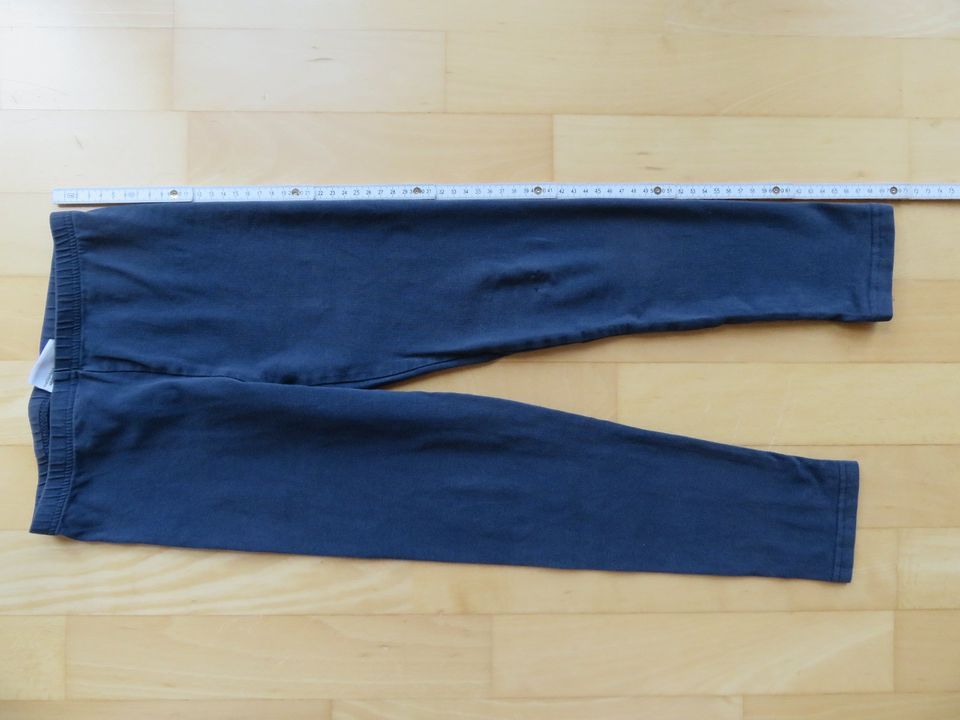 Leggings * Gr. 134 * blau * YIGGA in Hamburg