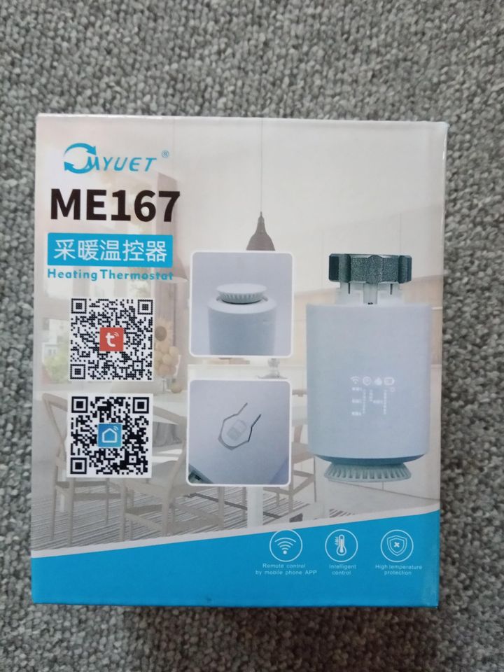 Verkaufe 5 Qiumi Zigbee (Smart) Thermostat-Heizkörperventile in Bremervörde