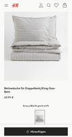 H&M Bettwäsche Doppelbett Kingsize Hessen - Fuldatal Vorschau