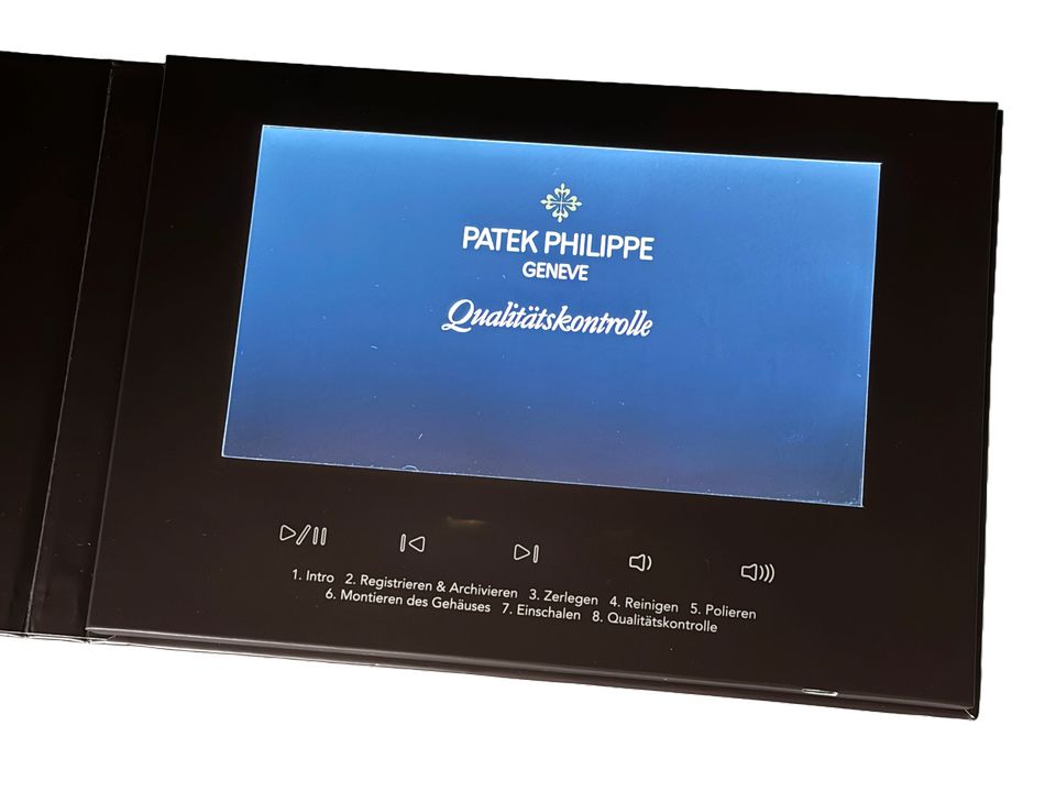 Patek Philippe Das Serviceversprechen Tablet Video-Tablet Film in Bremen